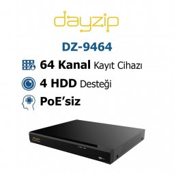 Dayzip DZ-9464 64 Kanal Nvr Kayit Cihazi